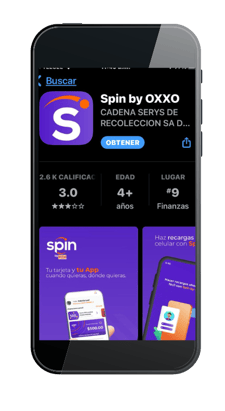 App Spin by oxxo