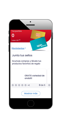Checar puntos Spin Premia desde Mi OXXO app
