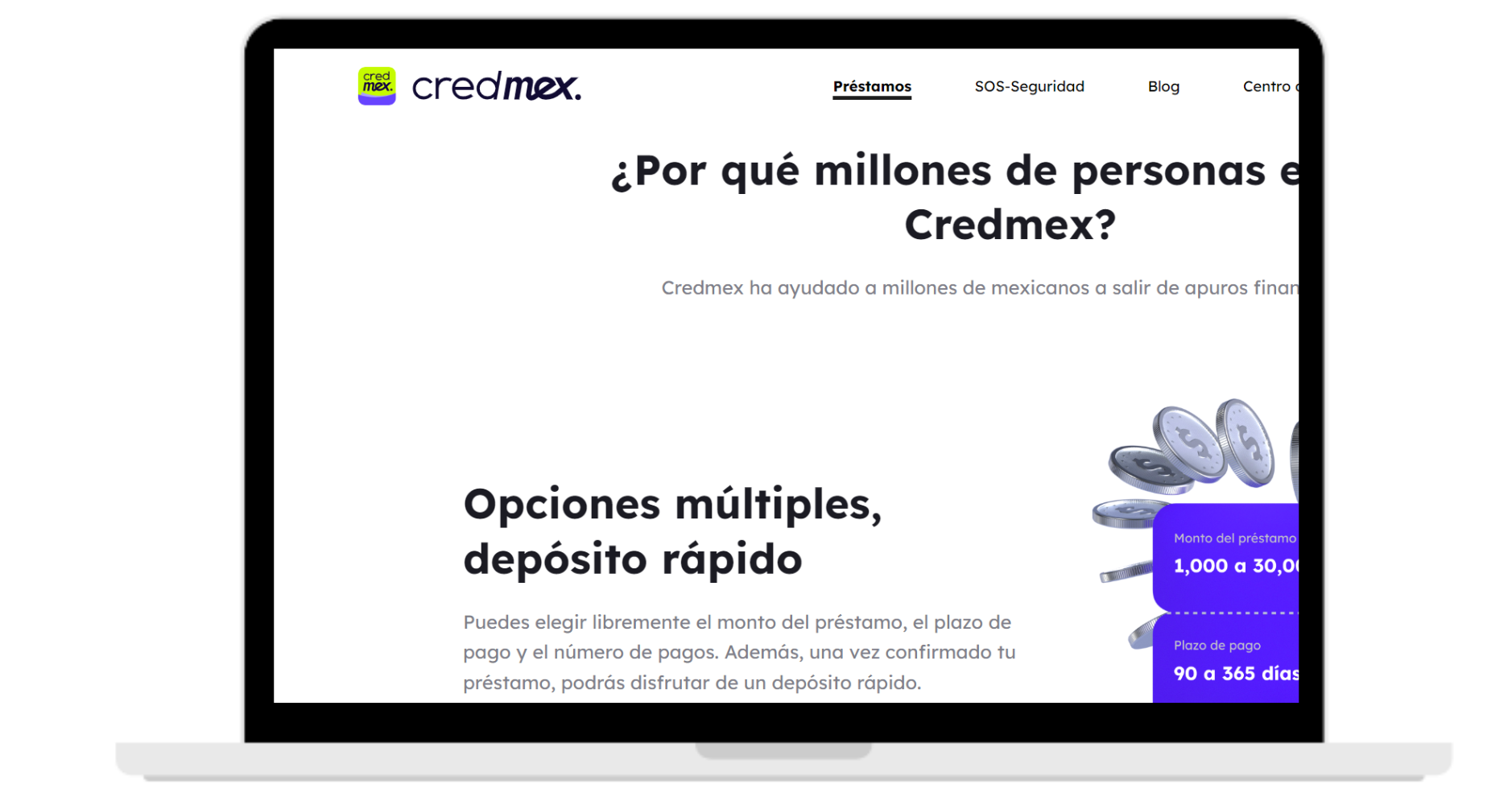 Credmex sitio web 2024