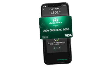 Cuenta Digital Banco Azteca tarjeta virtual
