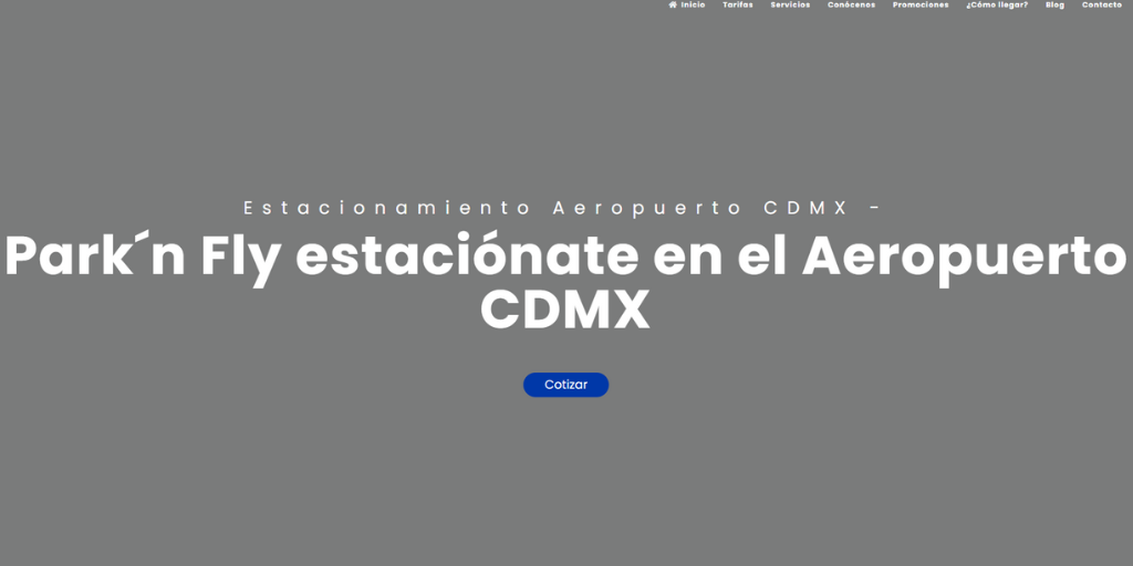 Estacionamiento Aeropuerto CDMX ubicación