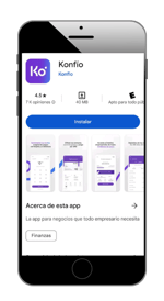 Konfio app