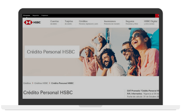 Préstamos Personales HSBC