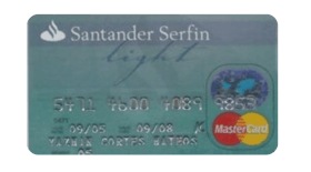 Tarjeta Santander Serfín Light