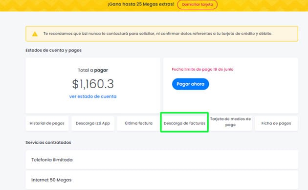🧐 Cómo Consultar y Descargar Estado de Cuenta Izzi | Tutorial