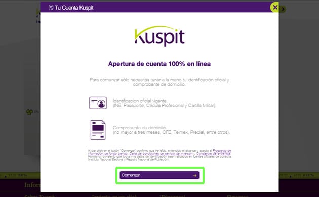 comisiones kuspit