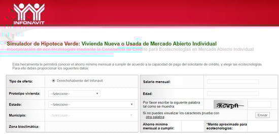 hipoteca verde infonavit