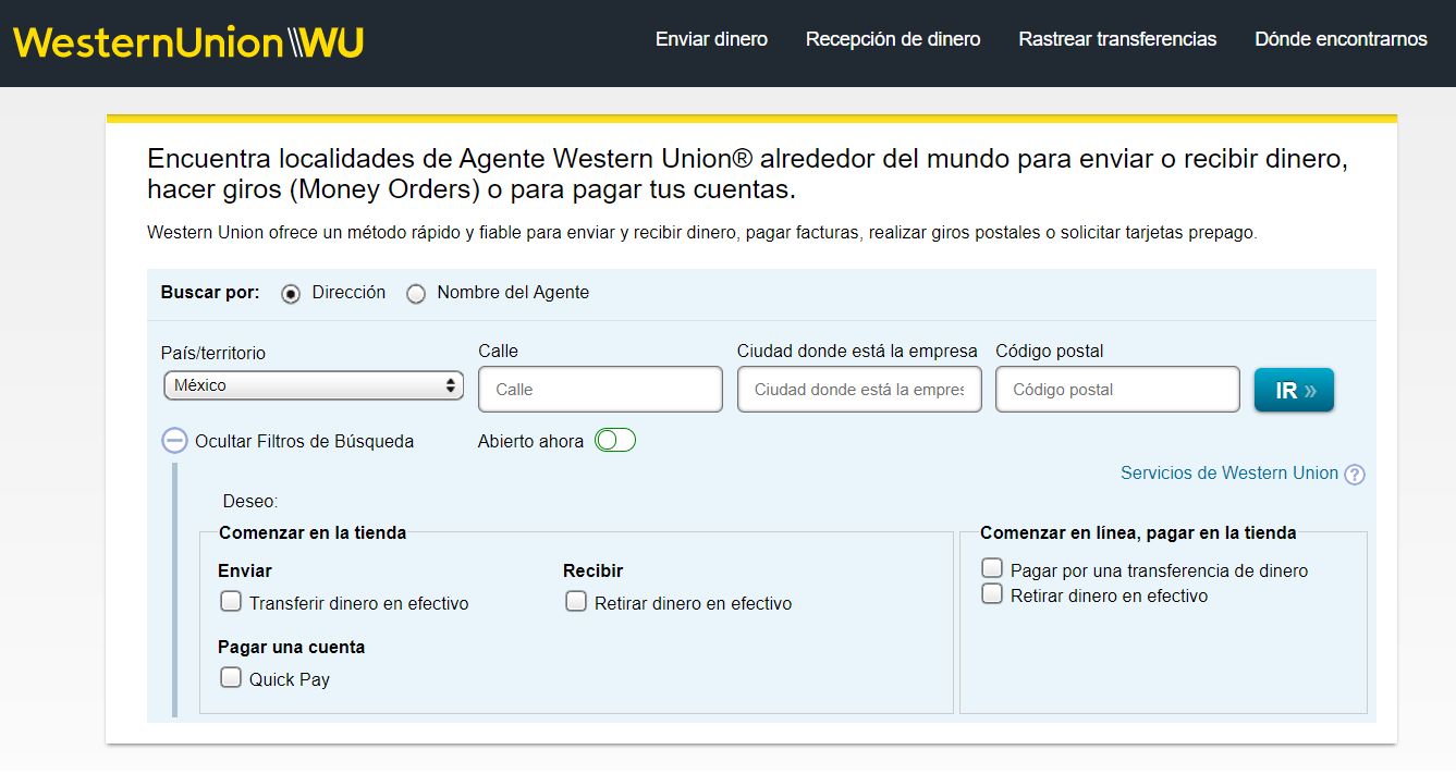 Western Union México: ¿Dónde cobrar el dinero que te envían?